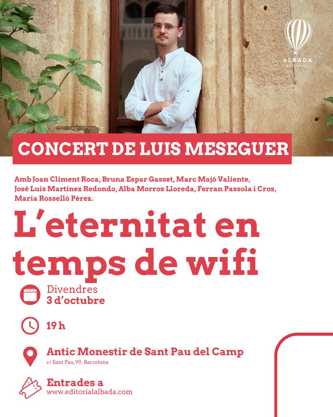 Entrades L’ETERNITAT EN TEMPS DE WIFI